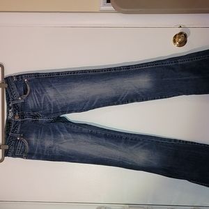 Wrangler Rock 47 Jeans Ultra Low Rise  Size 1 / 2 X 36